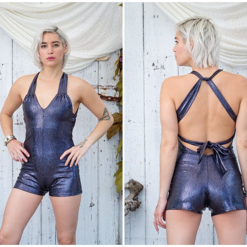 Halter Sparkle Romper - Warrior Within Designs